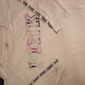 Victoria secret pink long sleeve t-shirt Lg